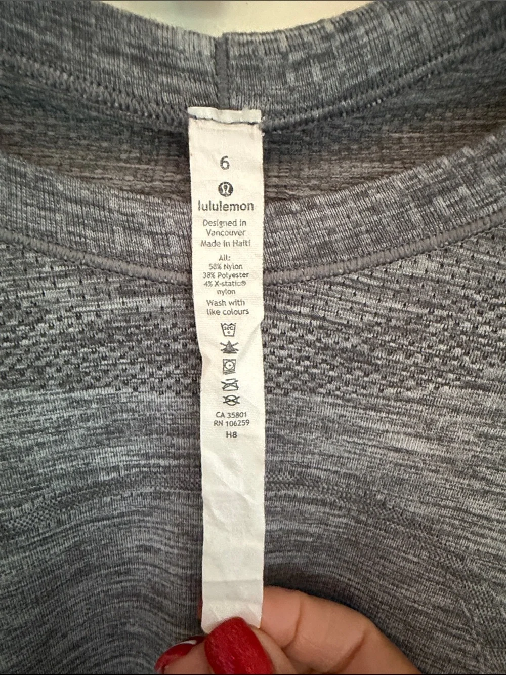 Lululemon Swiftly Long Sleeve Top